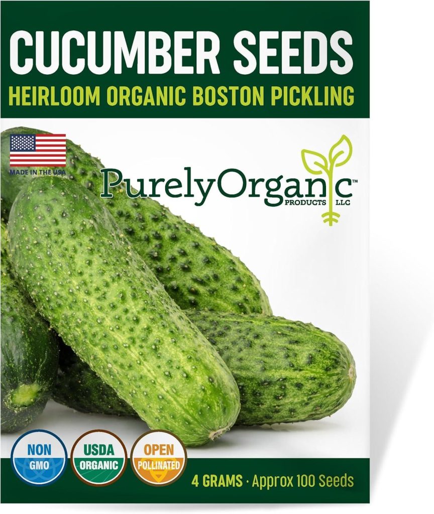 Best Seeds – Organic Boston Pickling Cucumber Seeds Review