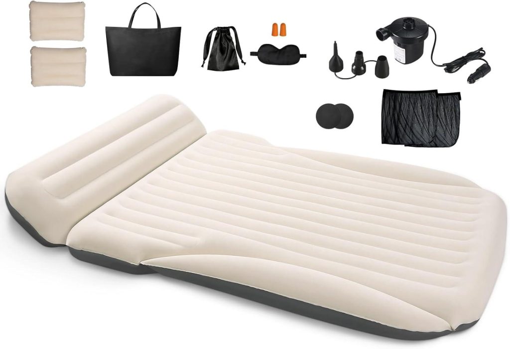 Best Inflatable Bed – Ciremiv Car Bed with Complete Accessories Review