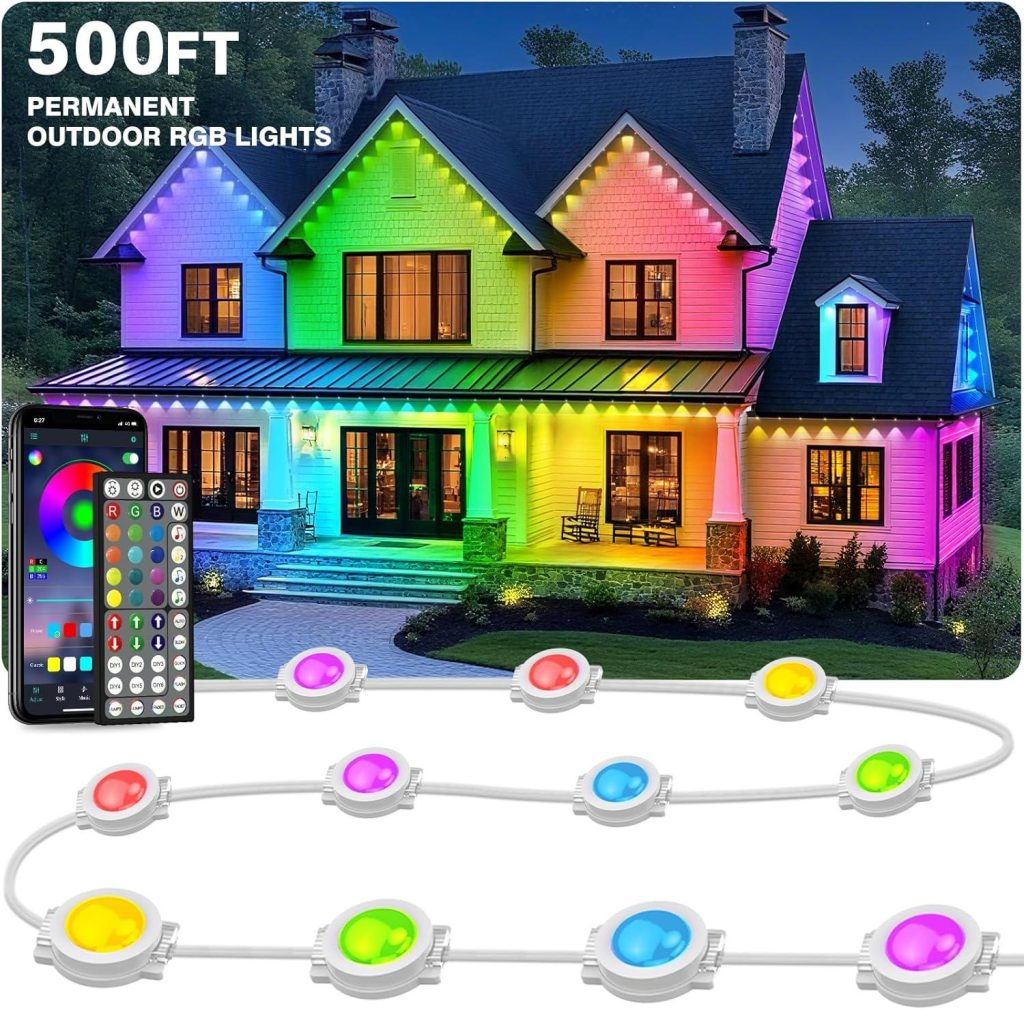 Best Outdoor Lighting – LITSOUL 500FT Waterproof RGB LED Lights Review