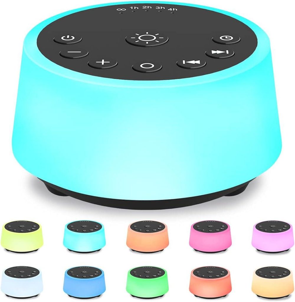 Best Sound Machine – Color Noise Machine with Night Light Review