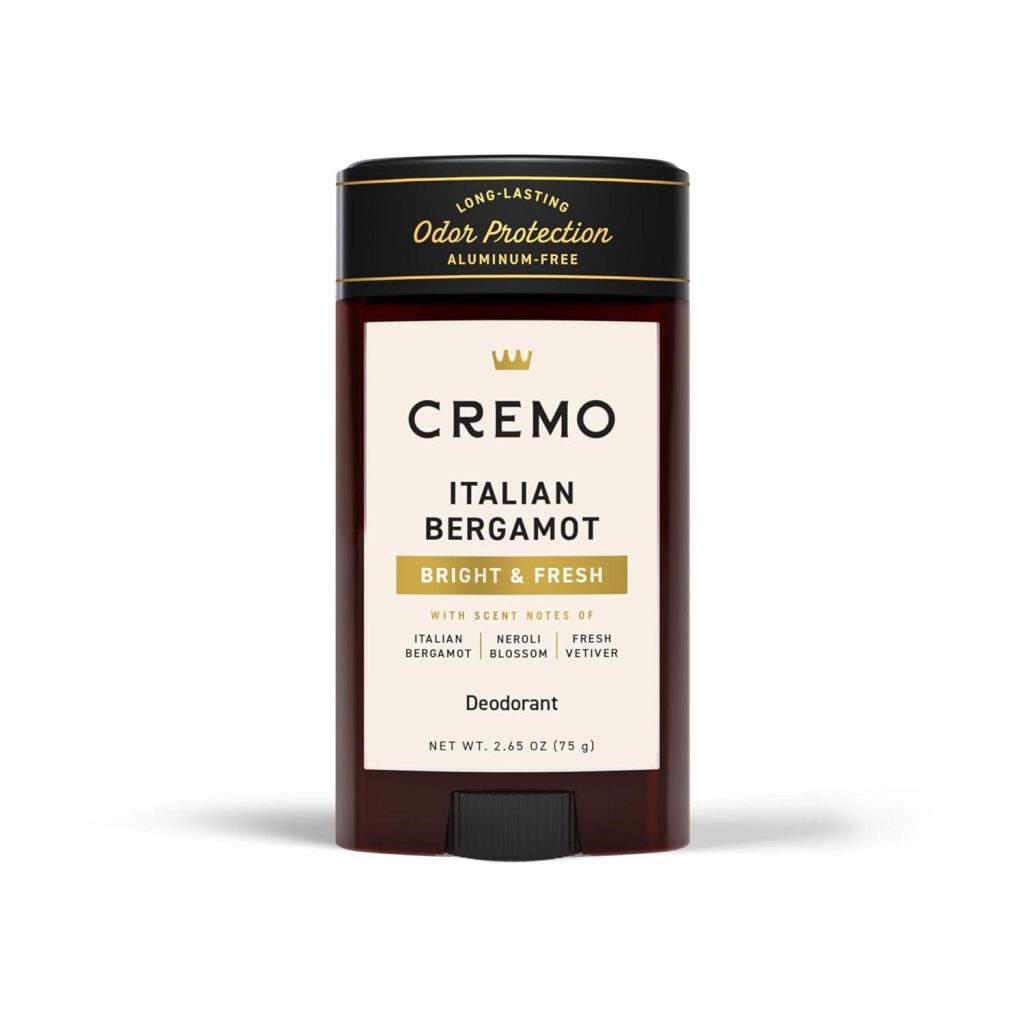 Best Deodorant – Cremo Italian Bergamot Aluminum Free Deodorant Review