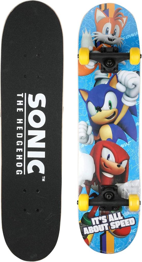 Best Skateboard – Sonic Character Cruising Deck with ABEC 5 Review