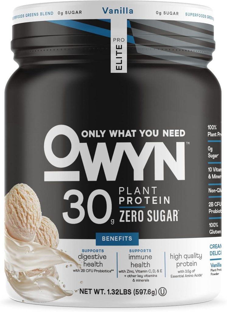 Best Protein Powder – OWYN Only What You Need Pro Elite Review
