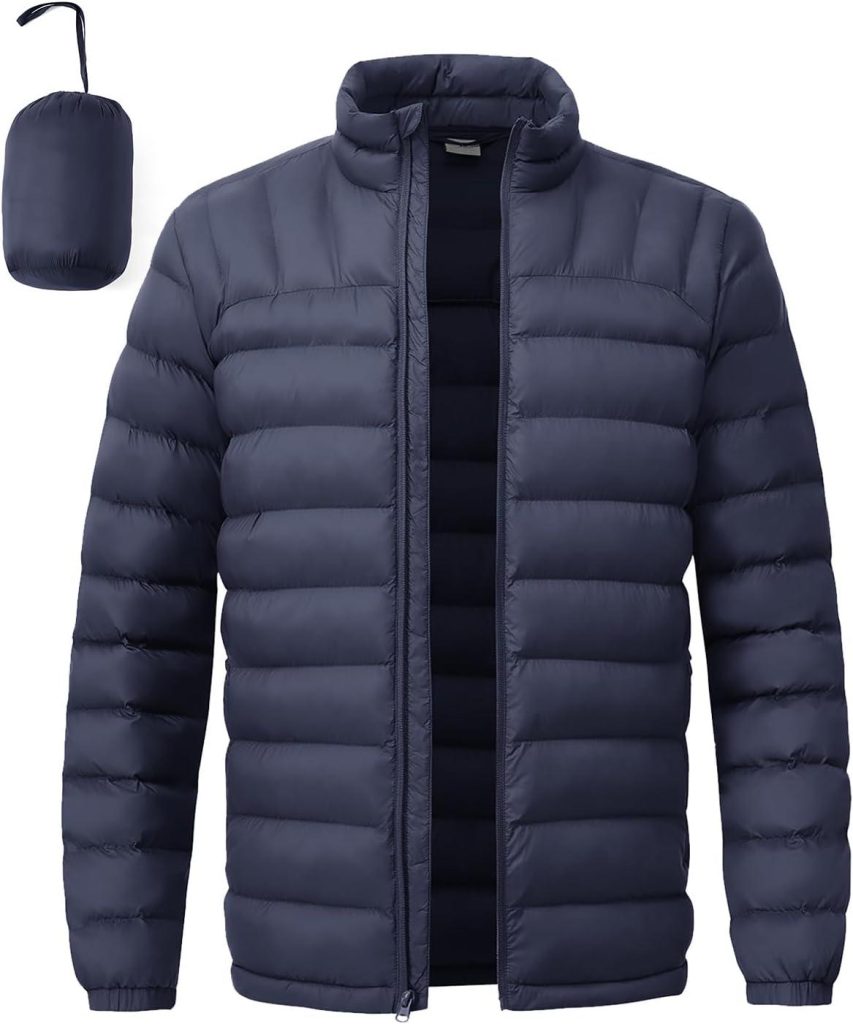 Best Puffer Jacket – BGOWATU Men’s Lightweight Packable Coat Review