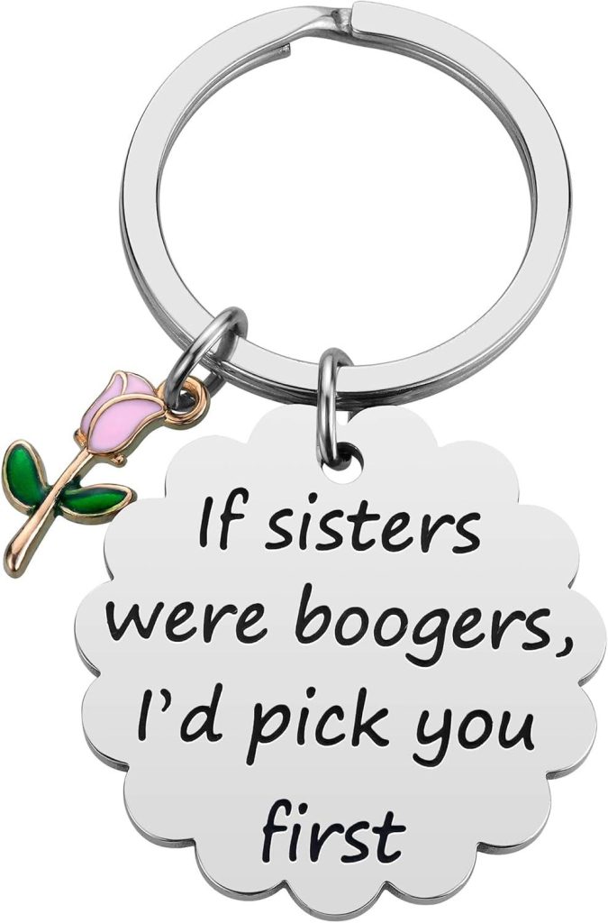 Best Sister Keychain – iJuqi Sister Christmas Gifts Review