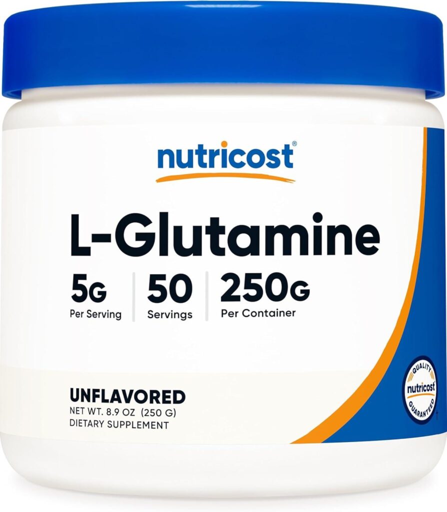 Best L-Glutamine Powder – Nutricost L-Glutamine 250 Grams Review