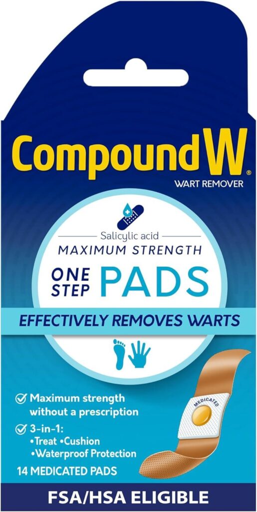 Best Wart Remover – Compound W Maximum Strength Pads Review