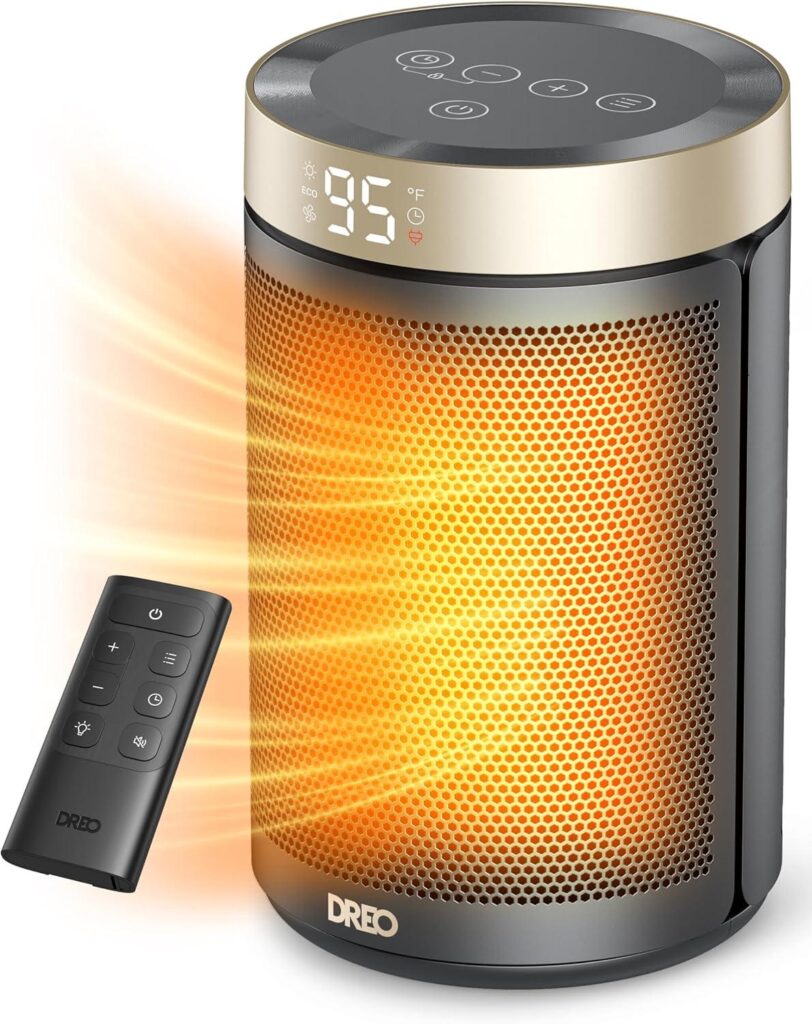 Best Space Heater – DREO Portable Electric Heater with Remote Review