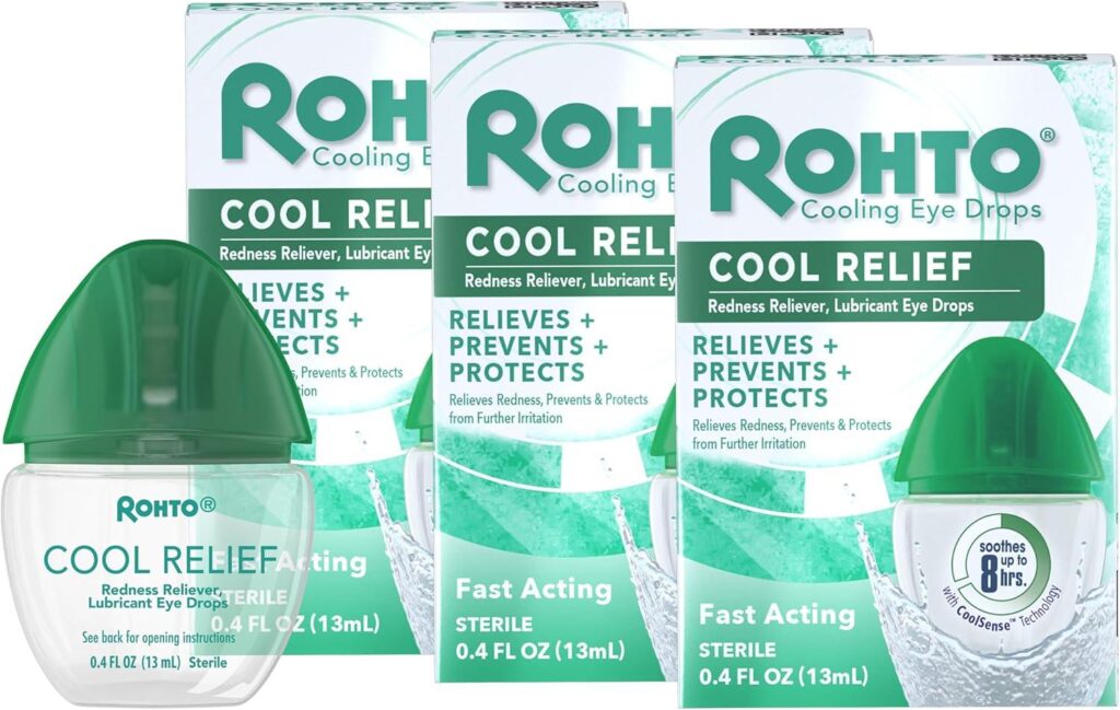 Best Eye Drops – Rohto Cool Relief, Fast-Acting Redness Relief Review