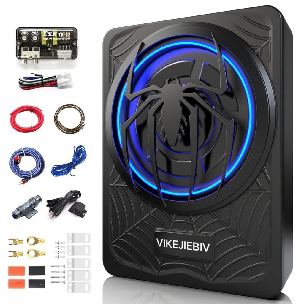 Best Automotive – 1200W Subwoofer, Slim Underseat Car Subwoofer Review