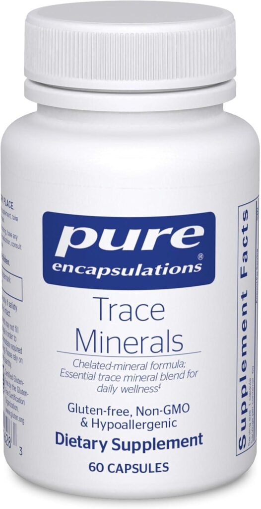 Best Multimineral Supplement – Pure Encapsulations Trace Minerals Review
