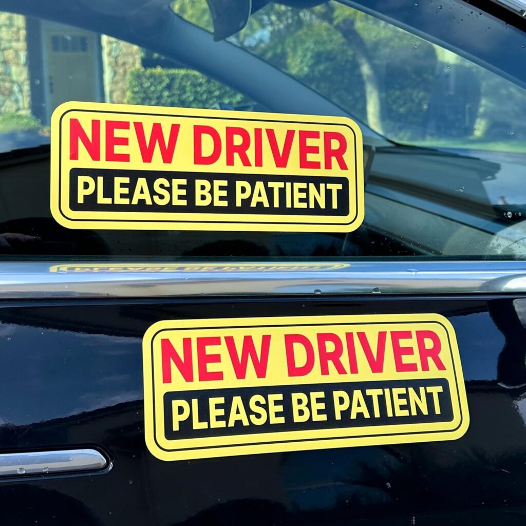 Best Automotive – Stickios Non-Magnetic New Driver Stickers Review