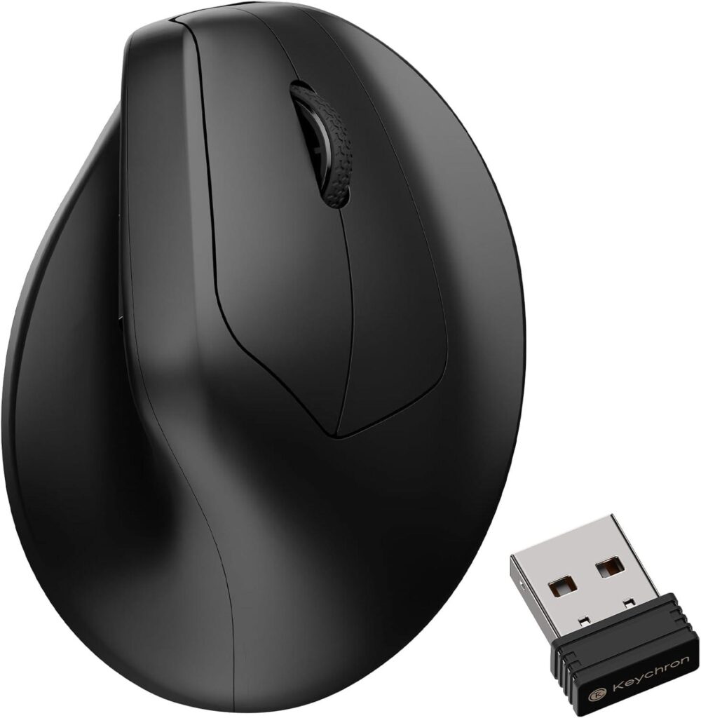 Best Ergonomic Mouse – Keychron M5 8K Vertical Wireless Review