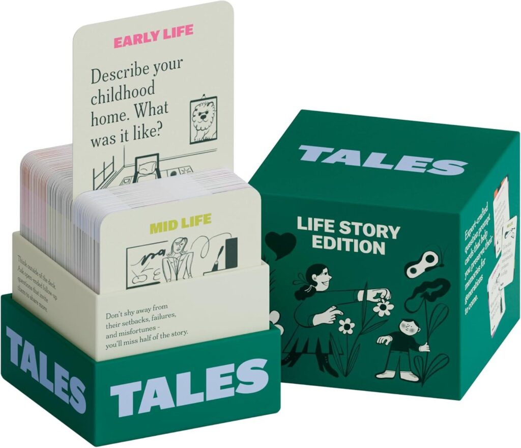 Best Family Game – TALES 150 Life Story Interview Kit Review