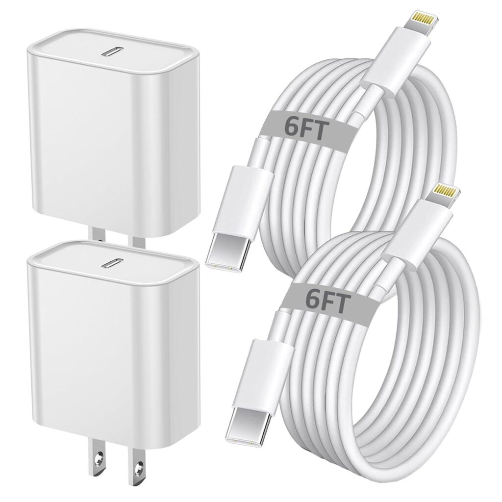 Best iPhone Charger – Fast Charging 2Pack with 6FT Cables Review