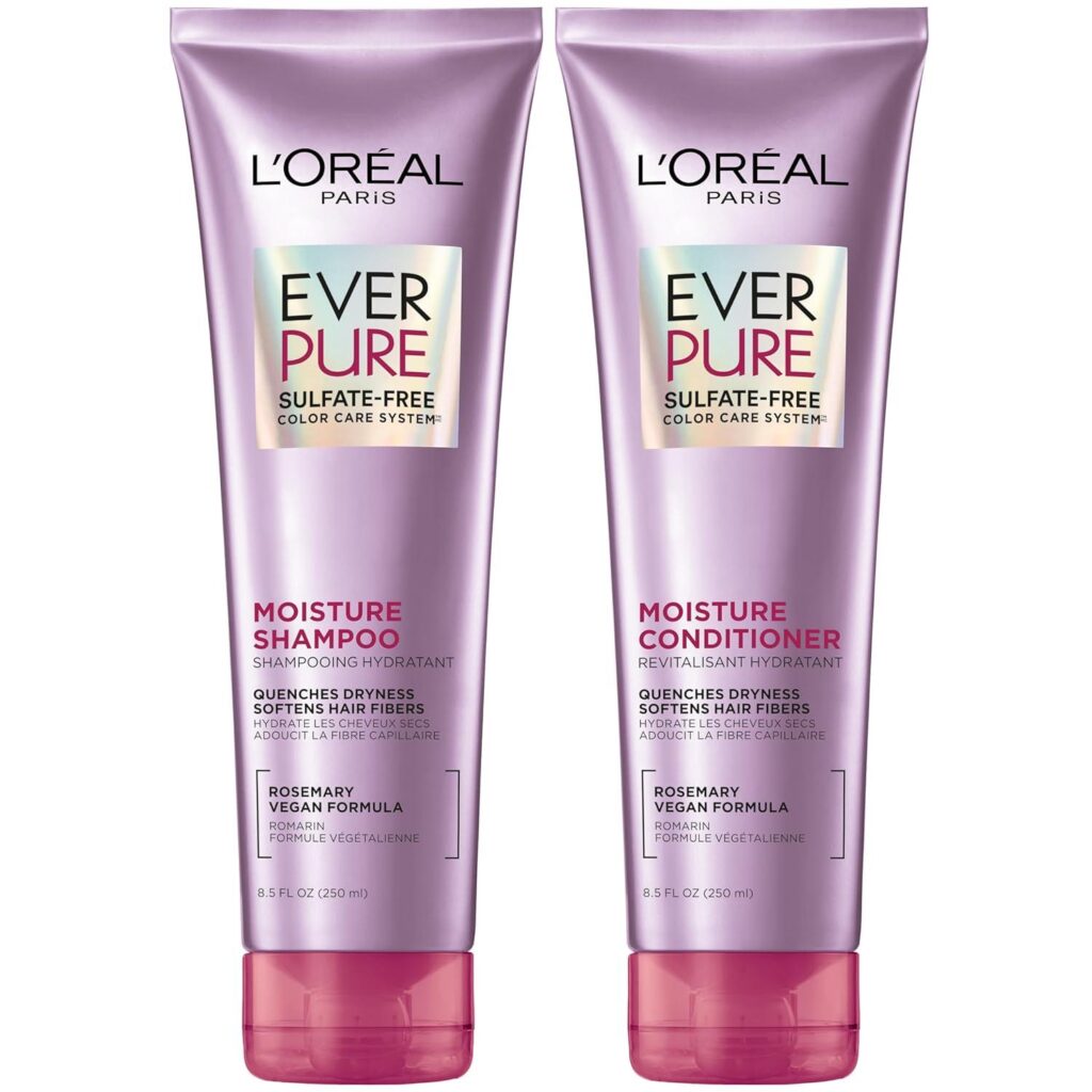 Best Shampoo – L’Oreal Paris Moisture Sulfate Free Shampoo and Conditioner Set Review