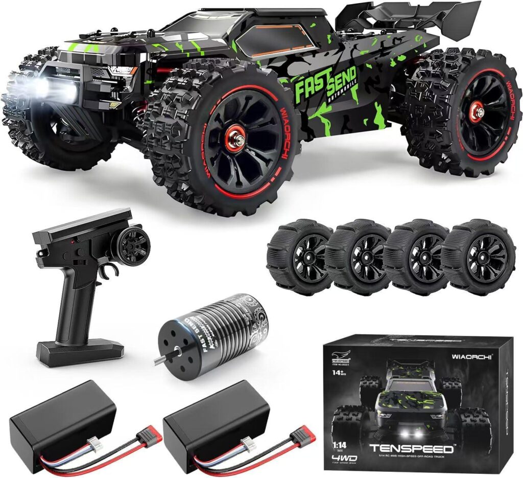 Best RC Cars – 1/14 Brushless Fast 50+ mph Offroad Waterproof Review
