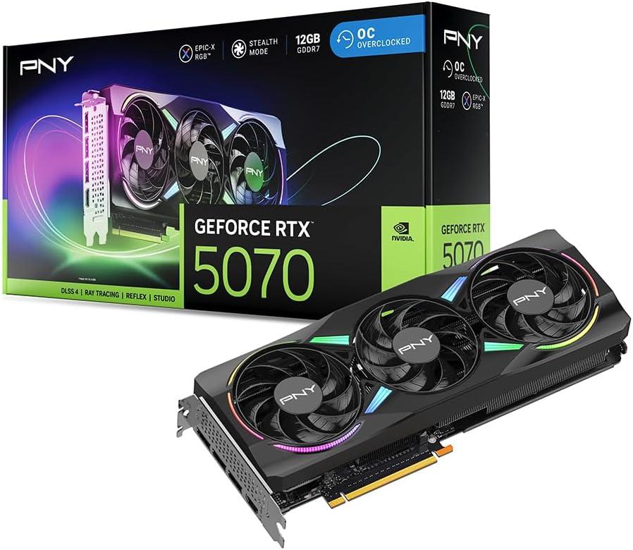 Best Electronics – PNY NVIDIA GeForce RTX™ 5070 Epic-X™ ARGB Review