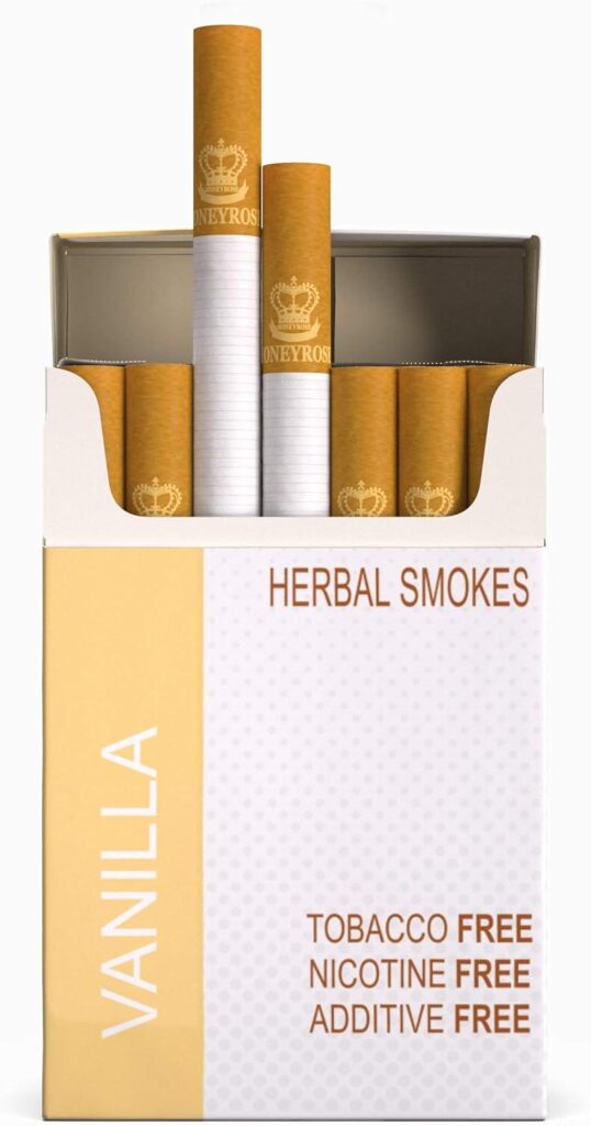 Best Herbal Cigarettes – Honeyrose “VANILLA” Flavor Review