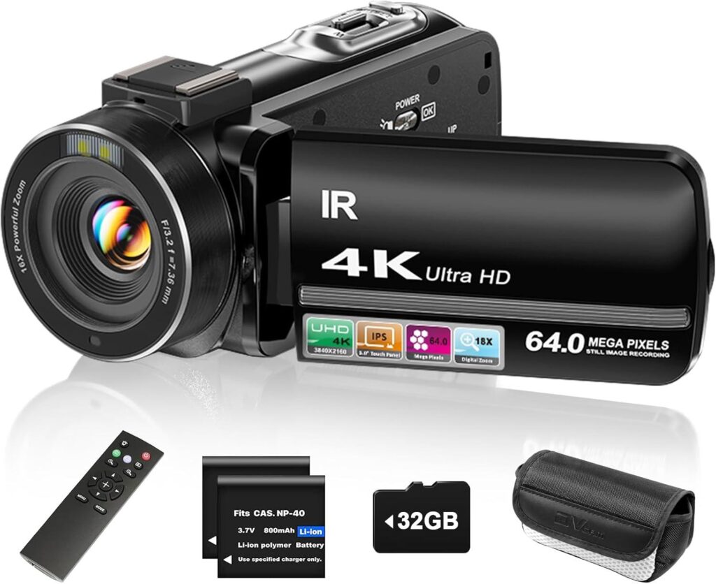 Best Electronics – 4K Video Camera Camcorder Review