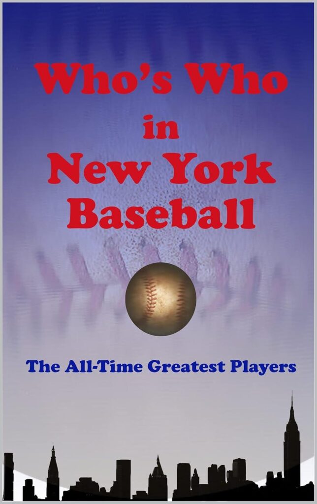 Best Baseball Book – Who’s Who in New York Baseball Review