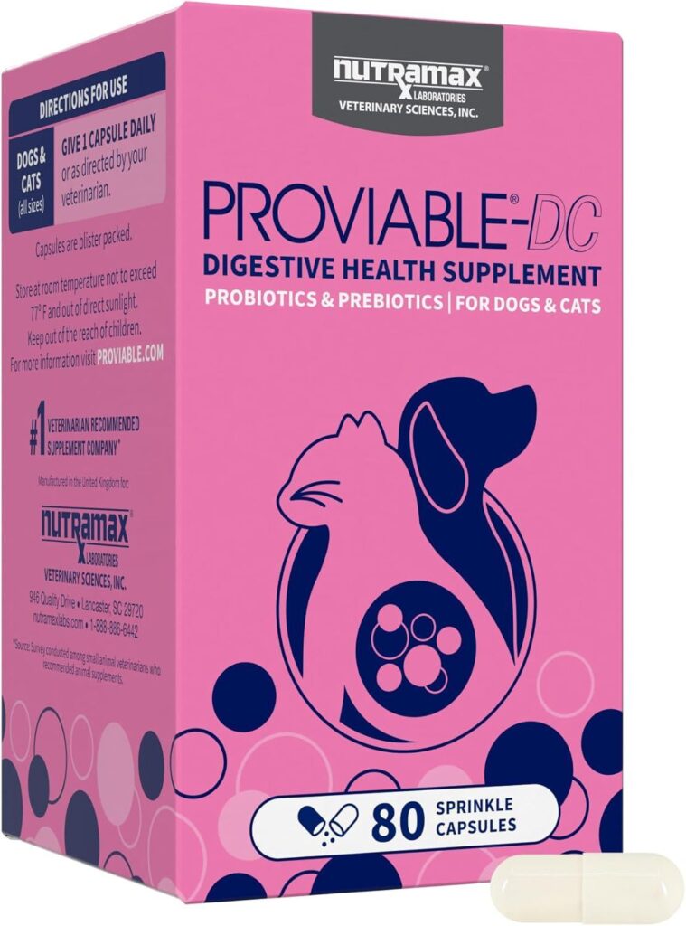 Best Probiotic – Nutramax Proviable Probiotics for Pets Review