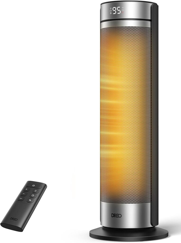 Best Space Heater – DREO 23 Inch Electric Heater for Large Rooms Review