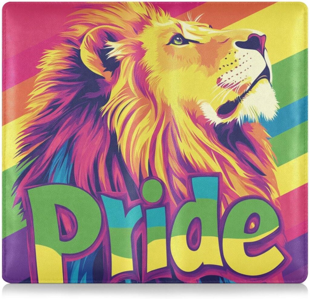 Best Automotive – Pride Month A Colorful Lion Leather Car Wallet Review