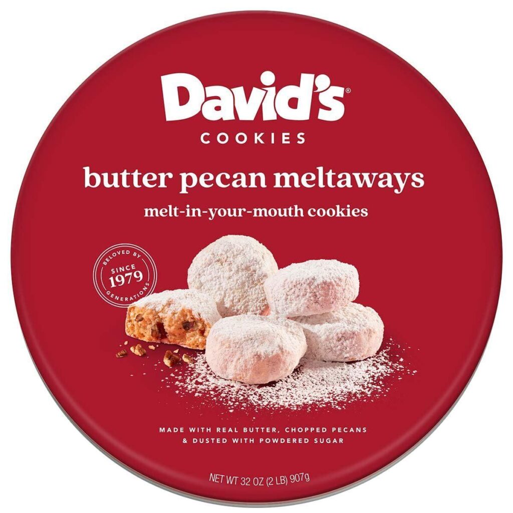 Best Cookies – David’s Cookies Butter Pecan Meltaways 907g Review