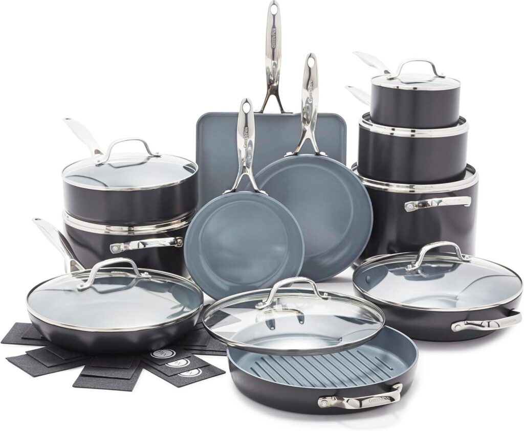 Best Cookware – GreenPan 22 Piece Valencia Pro Ceramic Nonstick Review