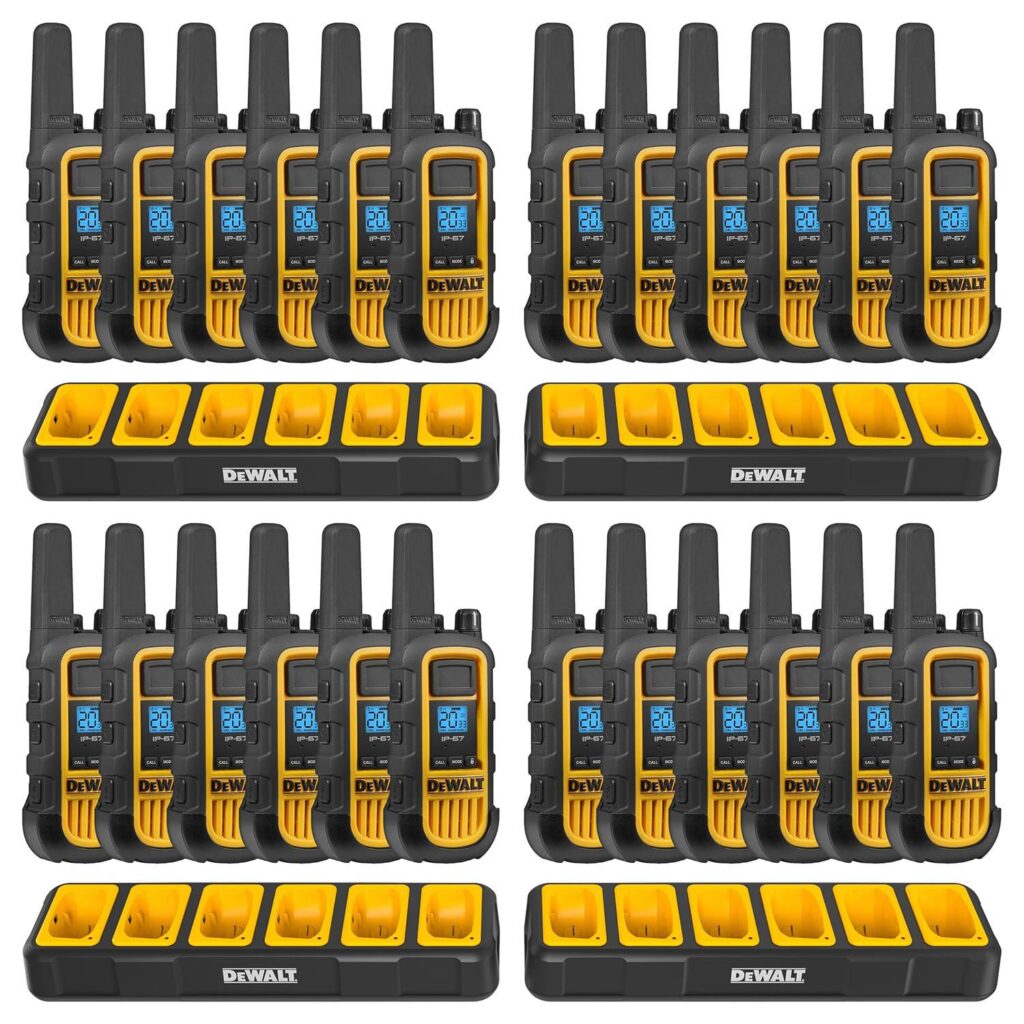 Best Walkie Talkies – DEWALT FRS Long Range 2 Way Radio Review