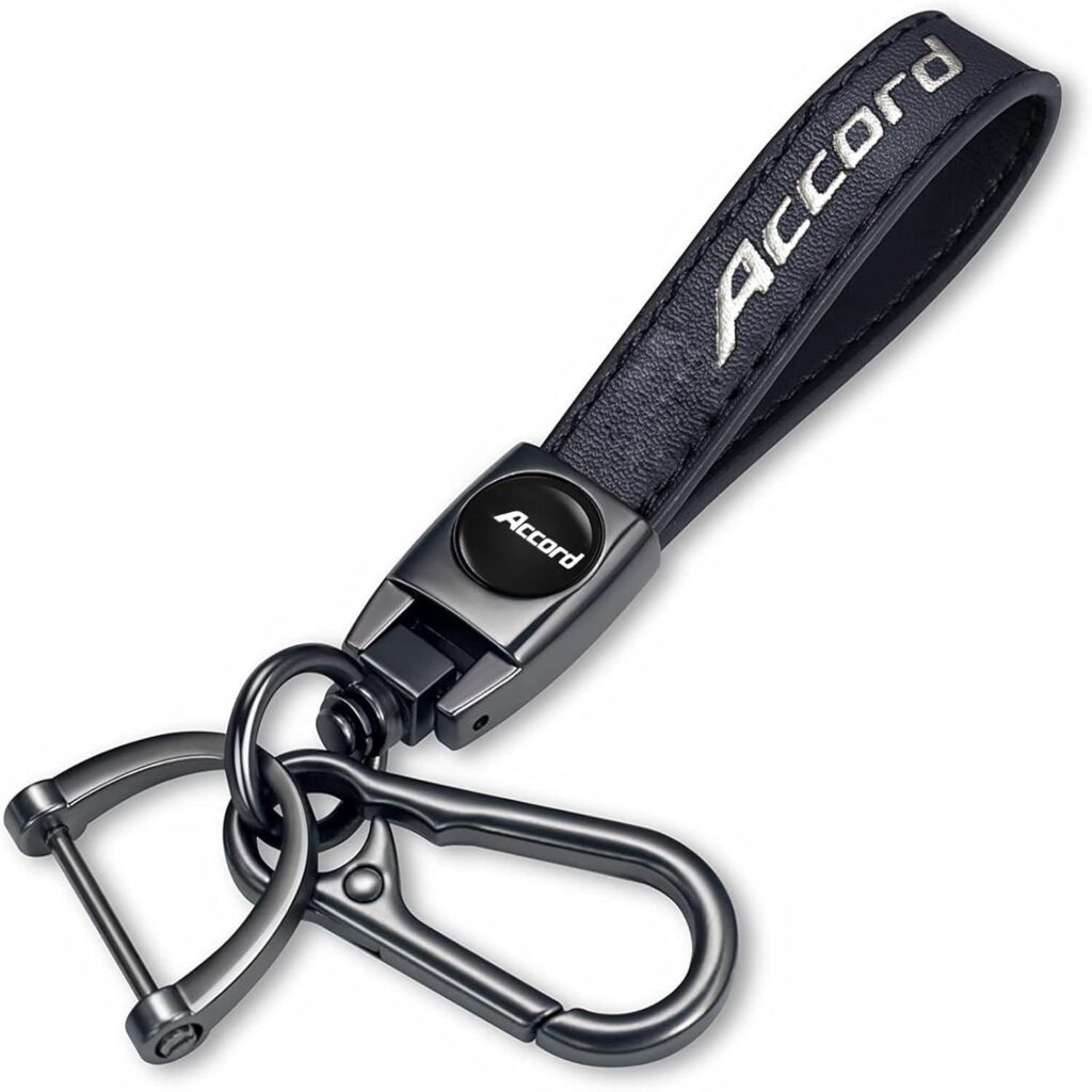 Best Automotive – Genuine Leather Car Key Chain for Honda Accord Review