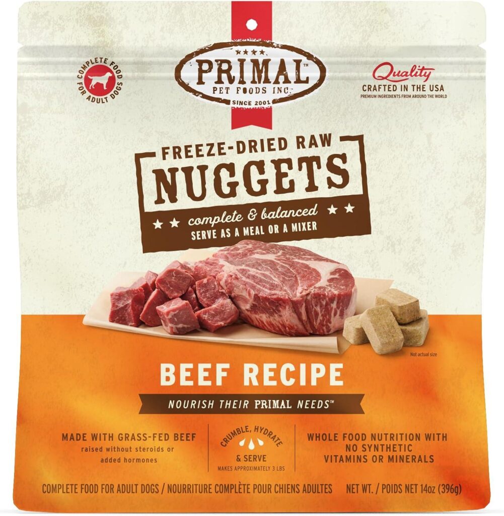 Best Dog Food – Primal Freeze Dried Raw Dog Food Nuggets Review