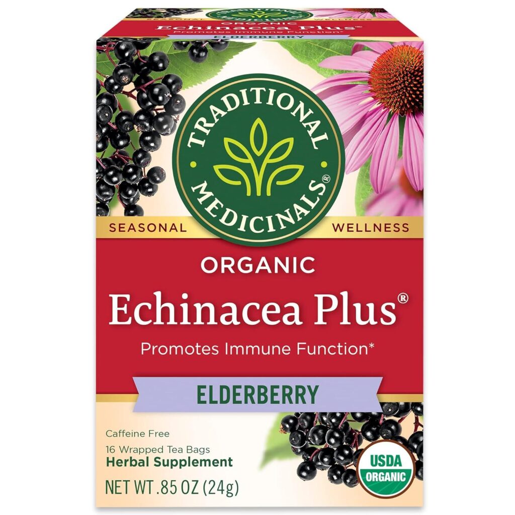 Best Herbal Tea – Traditional Medicinals Echinacea Elderberry Review