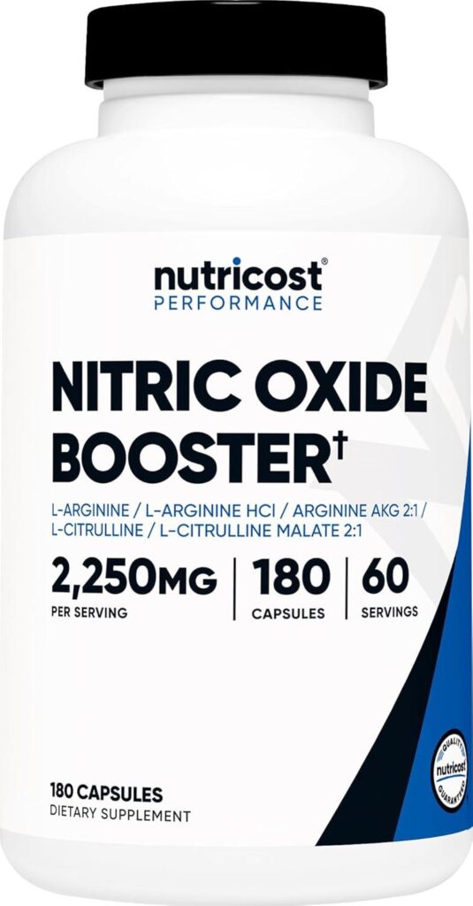 Best Nitric Oxide Booster – Nutricost Nitric Oxide 2250mg Review