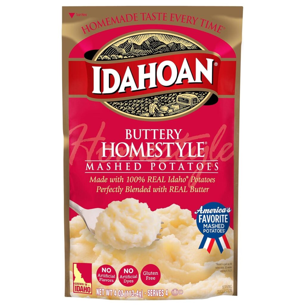 Best Side Dish – Idahoan Mashed Potatoes, Buttery Homestyle Review