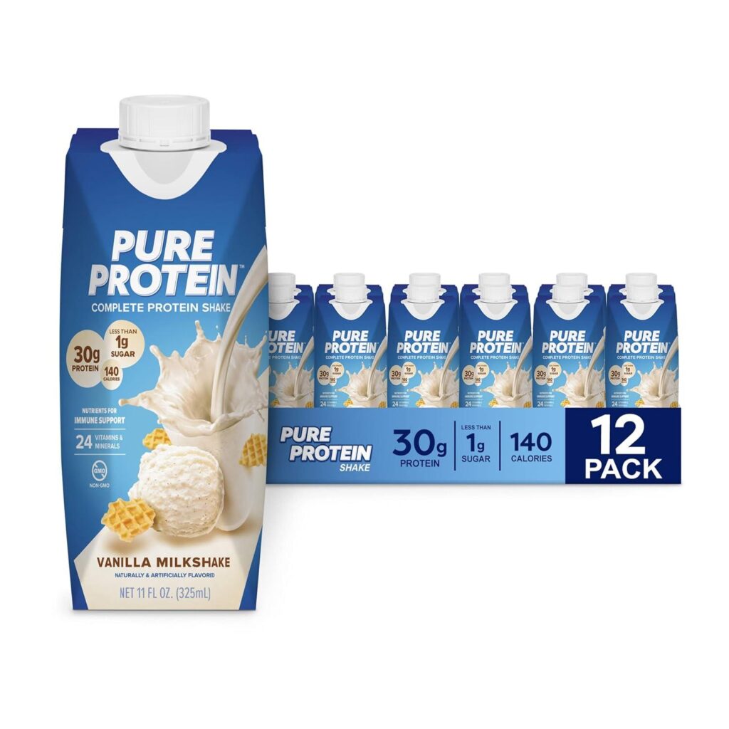 Best Protein Shake – Pure Protein Vanilla Protein Shake Review