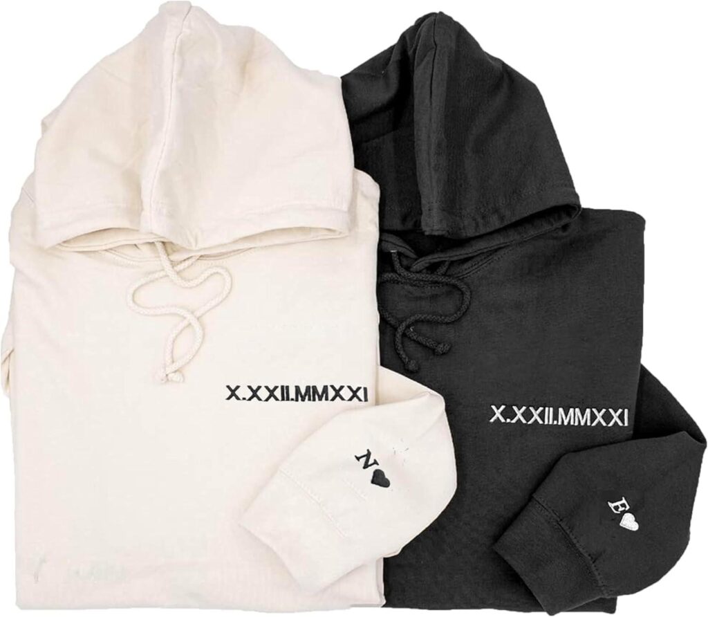 Best Couple Sweaters – NAZENTI Custom Embroidered Hoodie Review