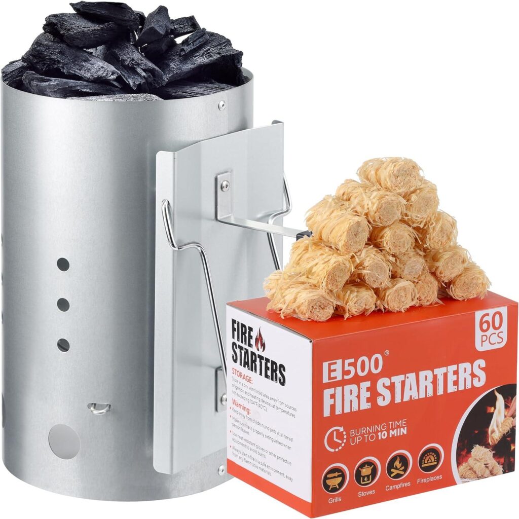Best Charcoal Starter – E500 Larger Chimney Starter Review