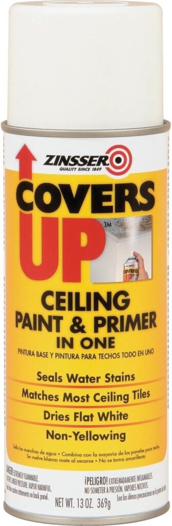 Best Ceiling Paint – Zinnser 03688 Covers Up Stain Review
