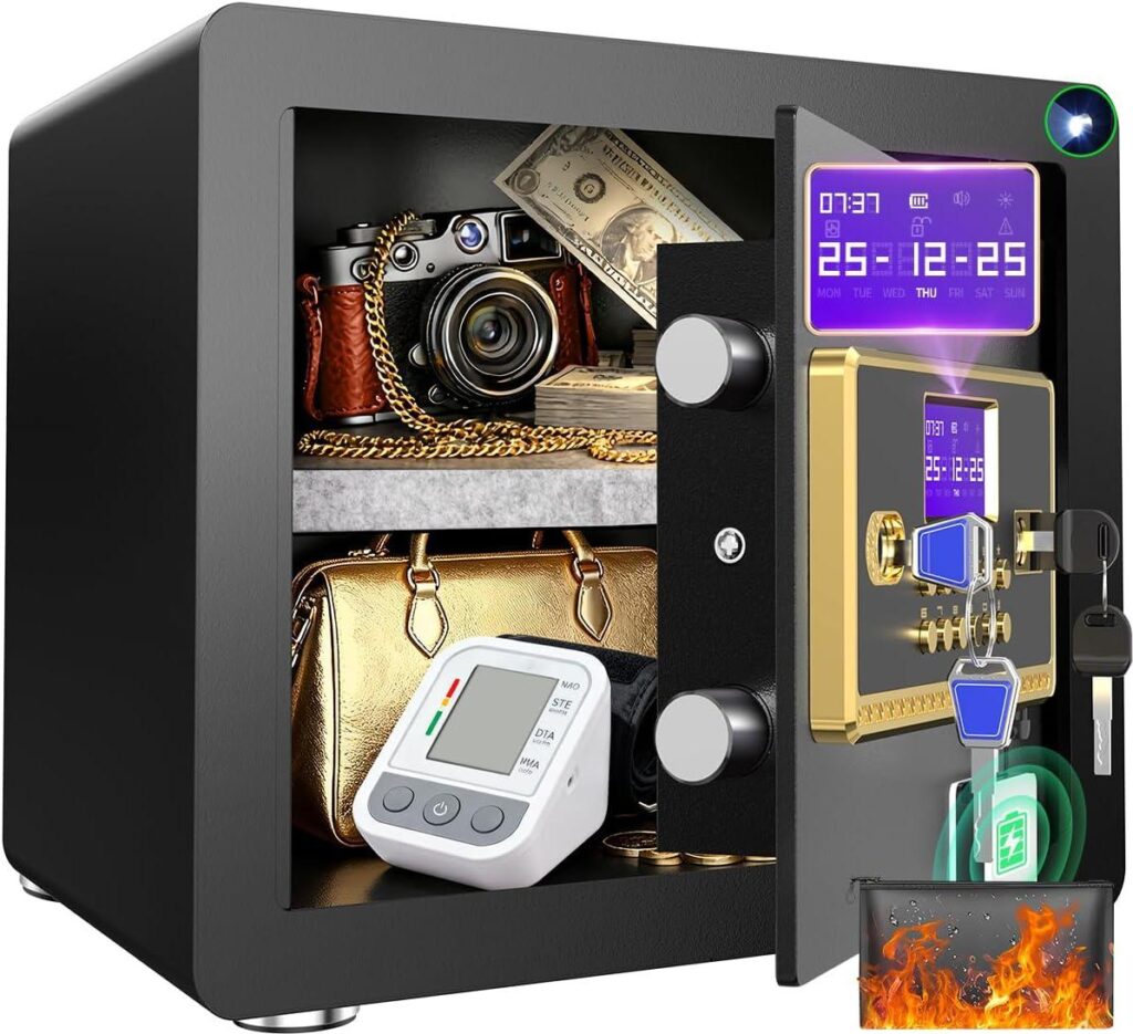 Best Safe Box – Safe Box with Digital Keypad & Alarm System Review