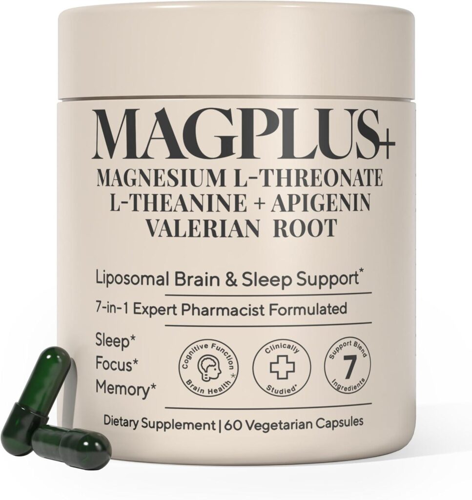 Best Sleep Aid – MAGPLUS+ Magnesium L-Threonate, 1500mg Review