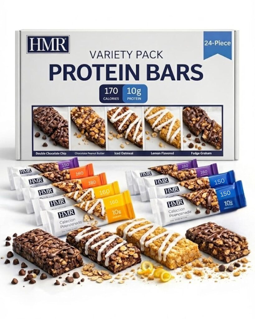 Best Protein Bars – HMR Bar, Variety Pack of Protein Bars Review
