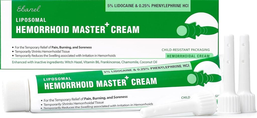 Best Hemorrhoid Treatment – Ebanel 5% Lidocaine Cream Review