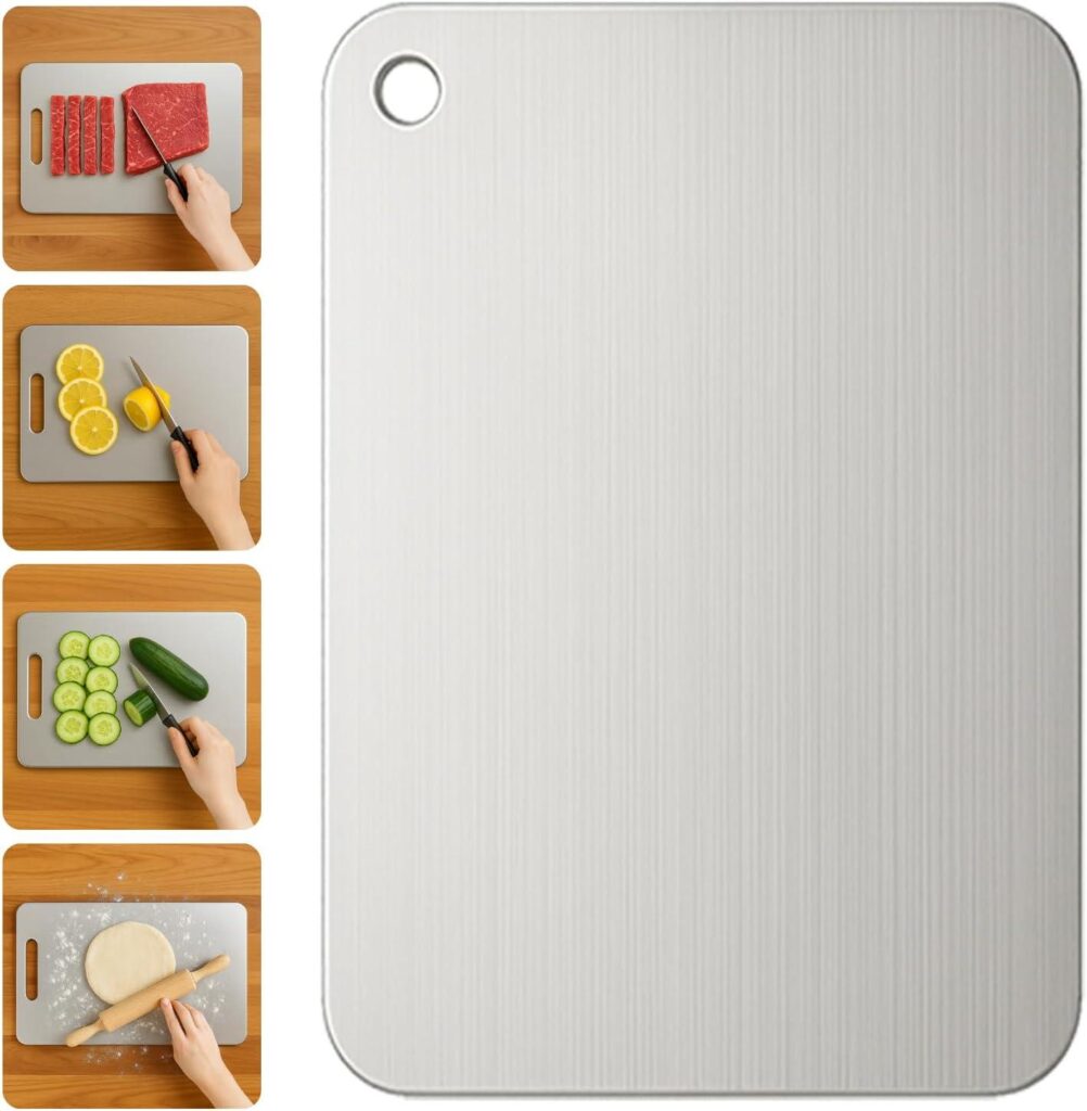 Best Kitchen Essential – Titanium Cutting Board Review