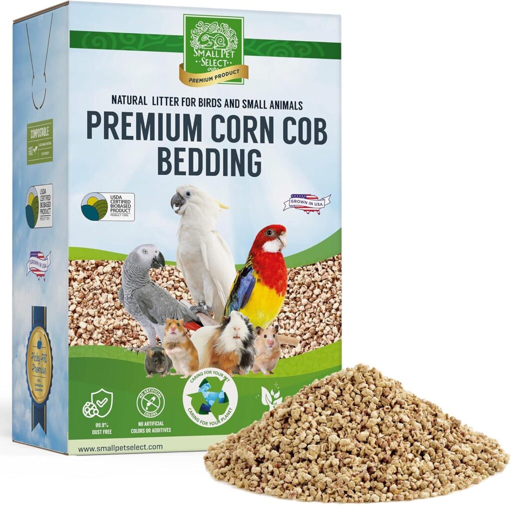 Best Small Animal Bedding – 100% Natural Corn Cob for Pets Review