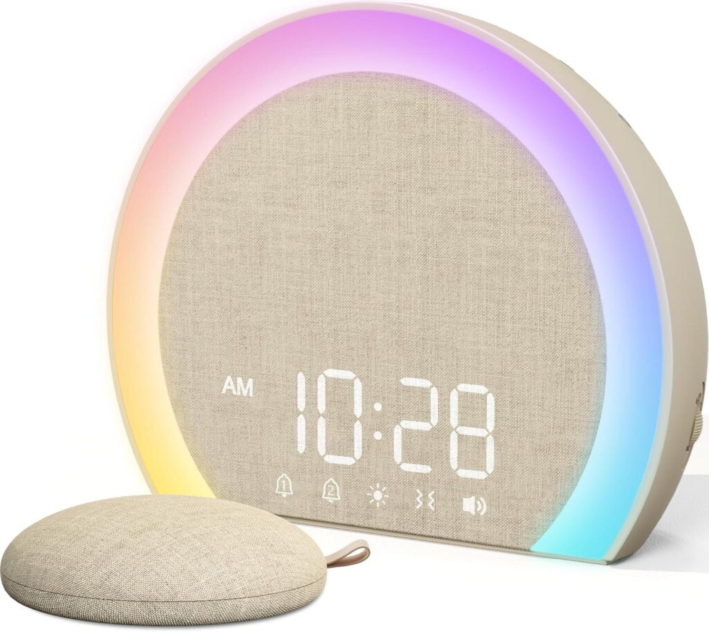 Best Electronics – ANJANK Extra Loud Alarm Clock with Wireless Bed Shaker, Vibrating Dual Alarm with Light Wake Up Review