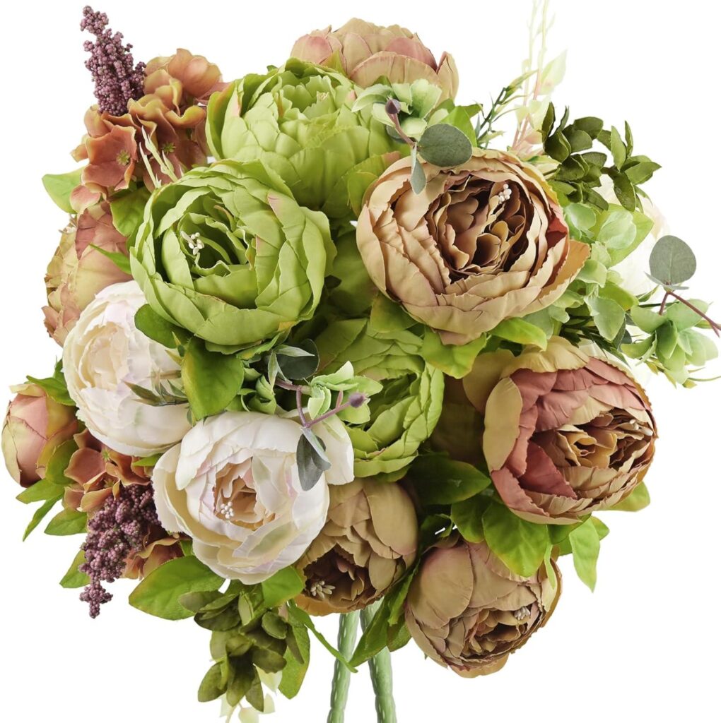 Best Home Decor – FiveSeasonStuff Rustic Peony Bouquets Review