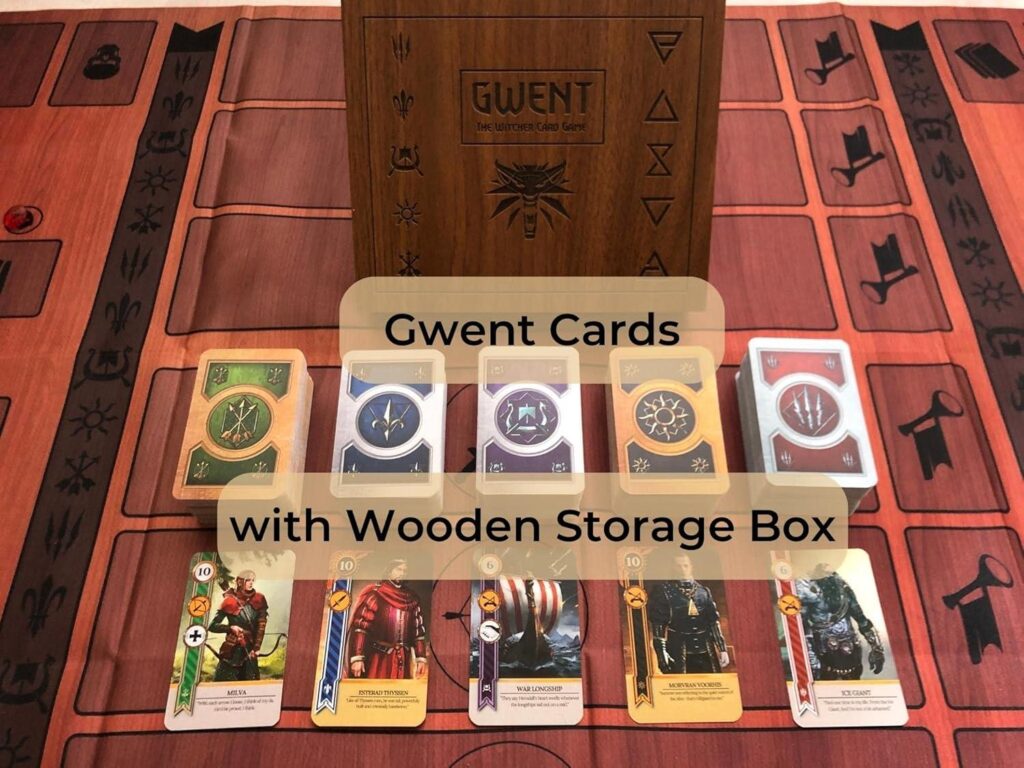 Best Card Game Set – Gwent All 5 Decks with Premium Wooden Box Review