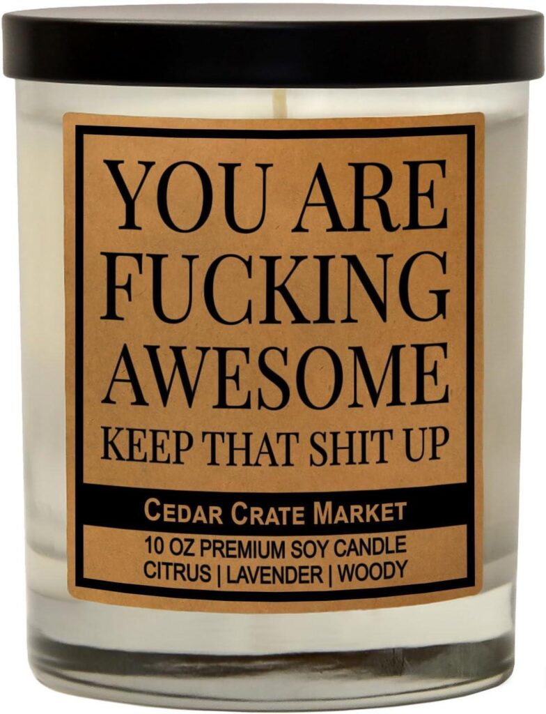 Best Candle Gift – Best Friend, You are Awesome Review